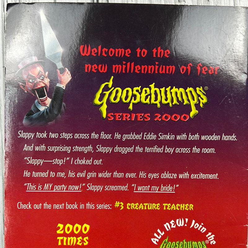 Goosebumps: bride of the living dummy - Kids book
