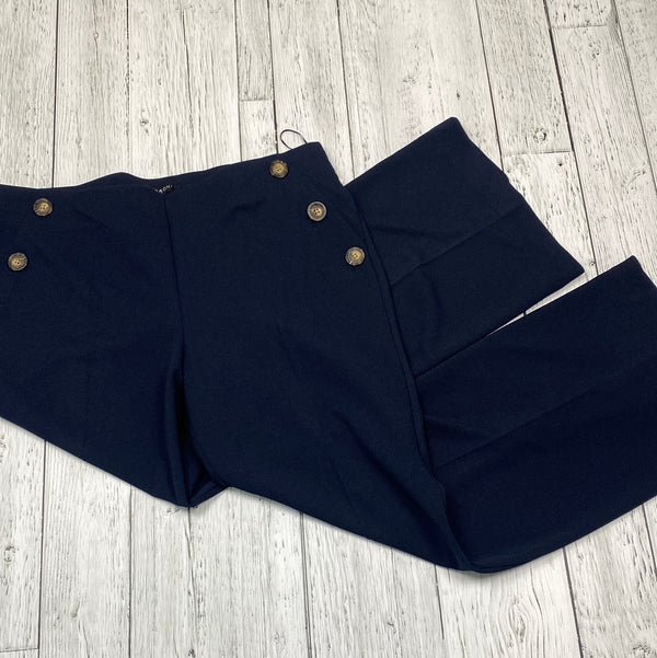 One5one navy blue wide leg pants - Hers XL