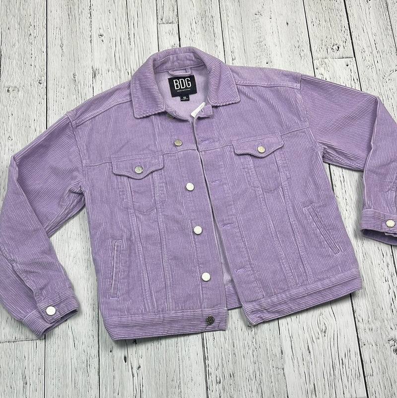 Urban Outfitters purple shirt jacket - Hers XS