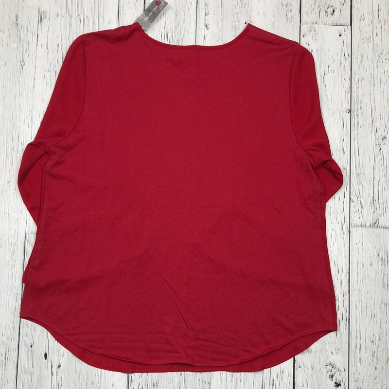 Van Heusen red blouse - Hers L