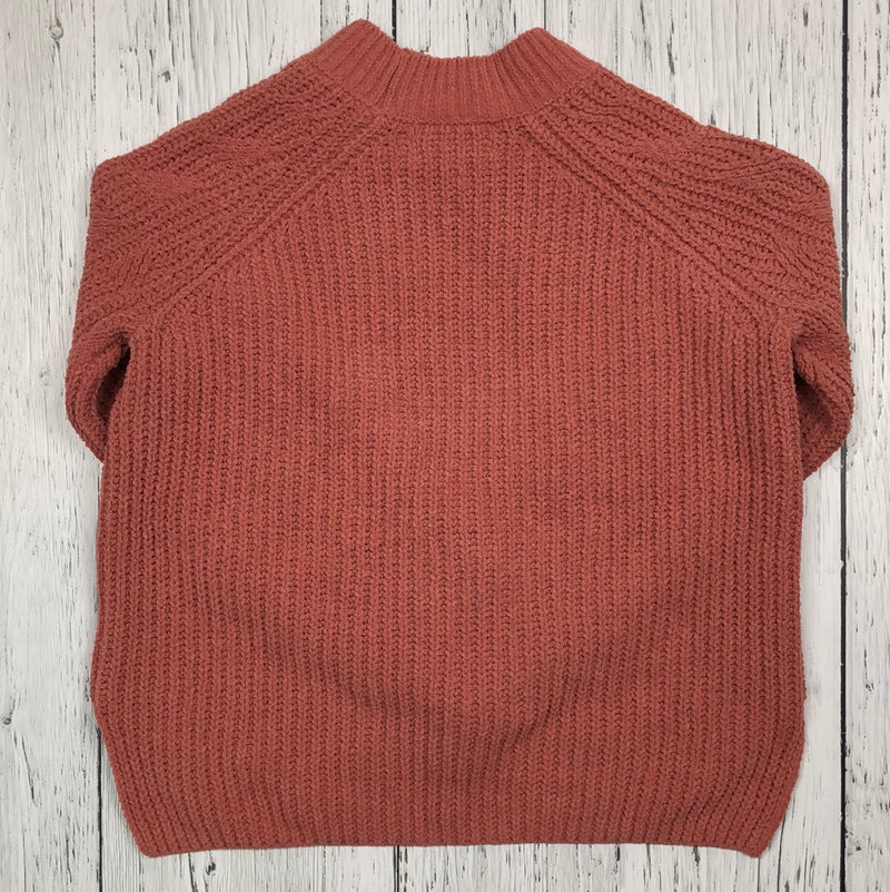 Old navy pink knitted sweater - Girl 10/12