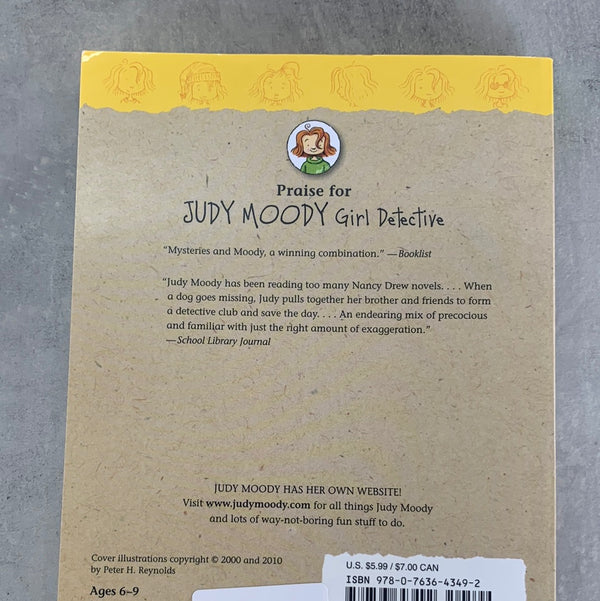 Judy Moody girl detective - kids book