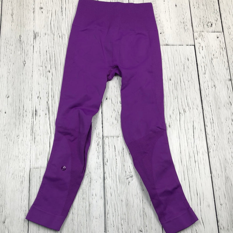 lululemon purple crop compression leggings - Hers 4