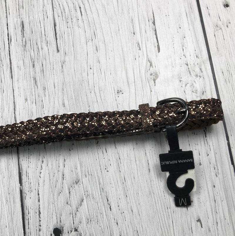 Banana Republic brown sparkly belt - Hers M