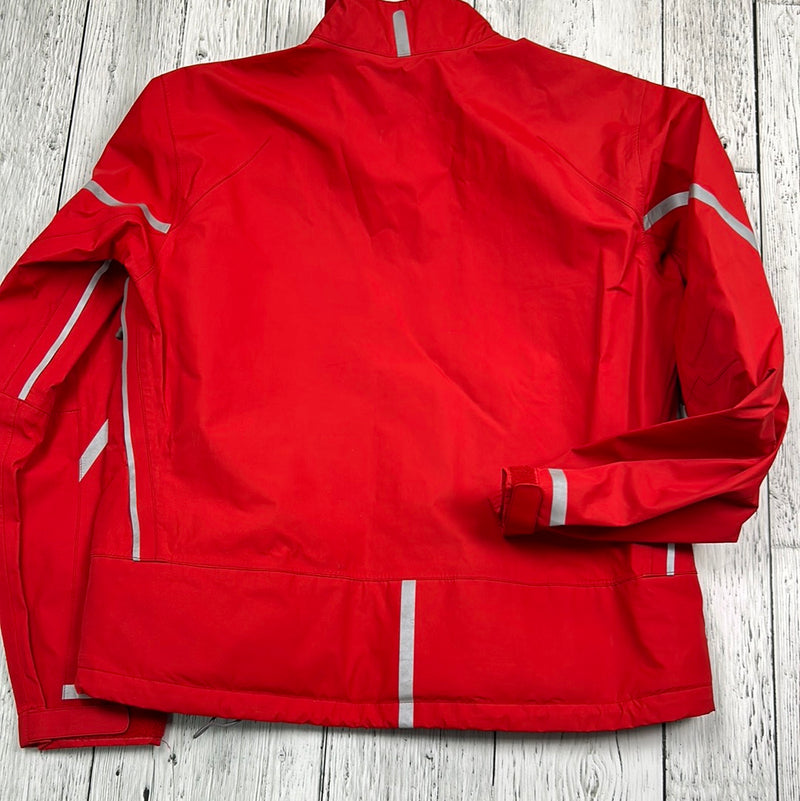 MEC red rain jacket - Hers XL