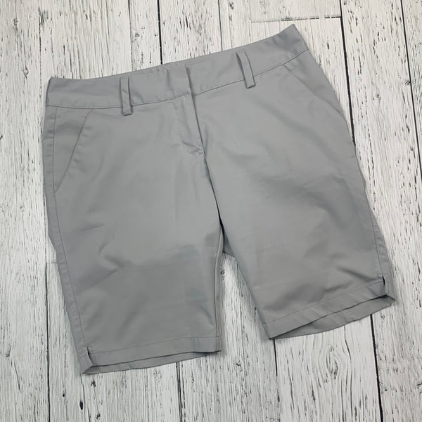 adidas grey golf shorts - Hers M/8