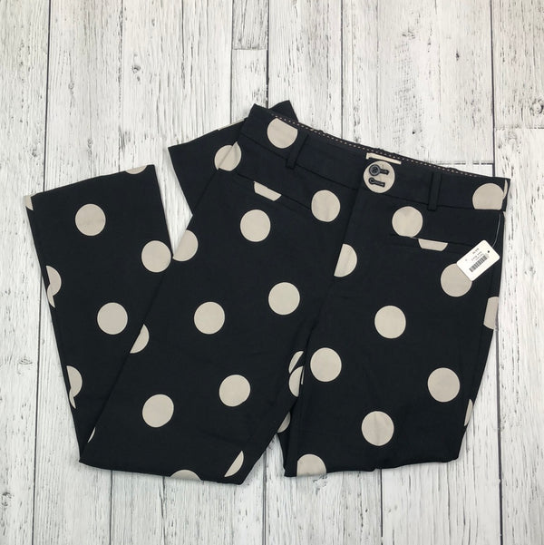 The essential collection by Anthropologie black/beige polka dot dress pants - Hers XS/2