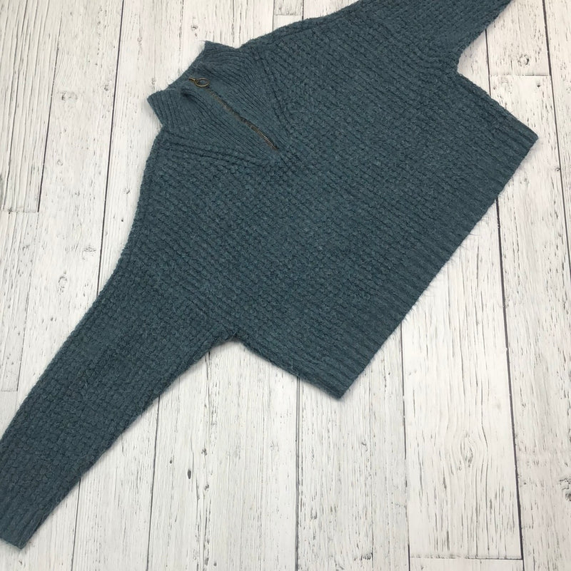 American Eagle blue knit sweater -Hers M