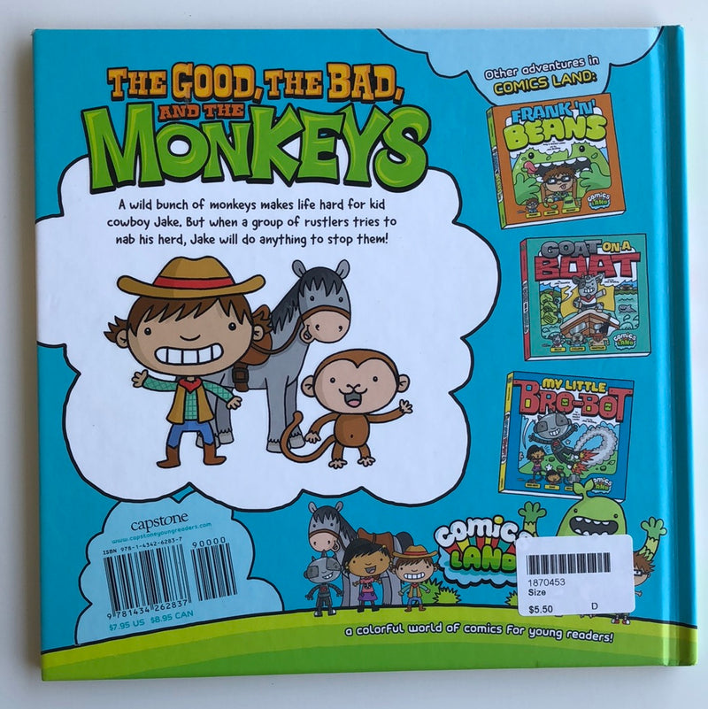 The good, the bad, and the monkeys - Kids book