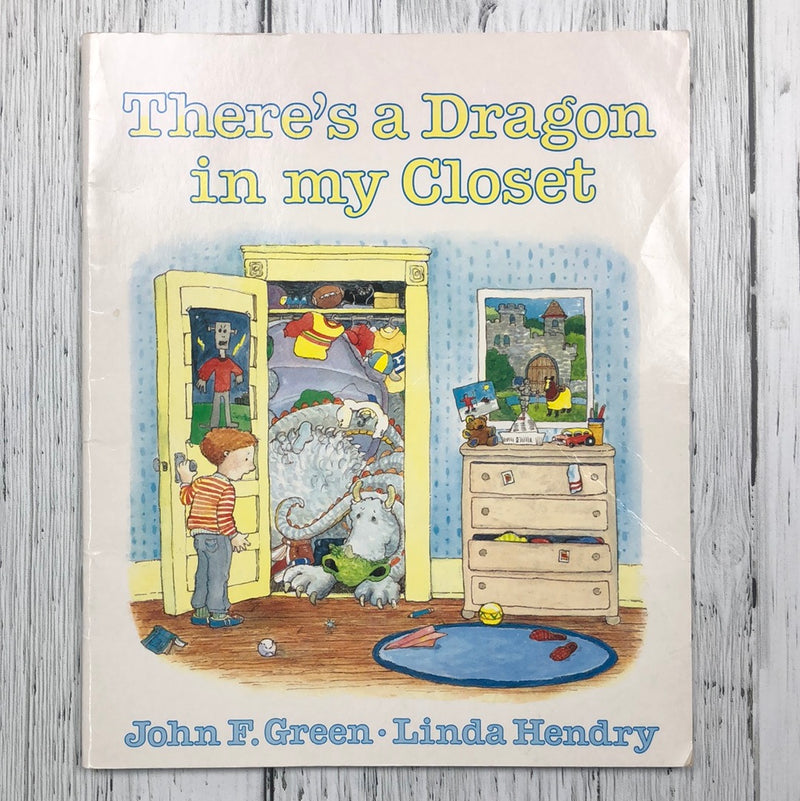 There’s a dragon in my closet - Kids book