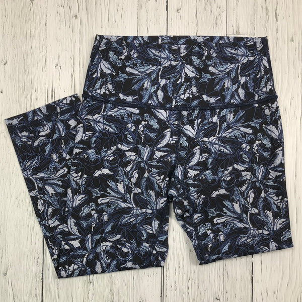 lululemon blue patterned leggings - Hers 6