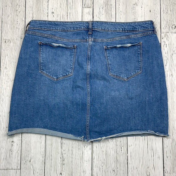 Old Navy denim skirt - Hers XXL/24