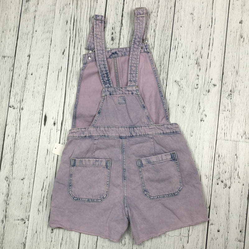 Gap purple denim overalls shorts - Girl 10/L