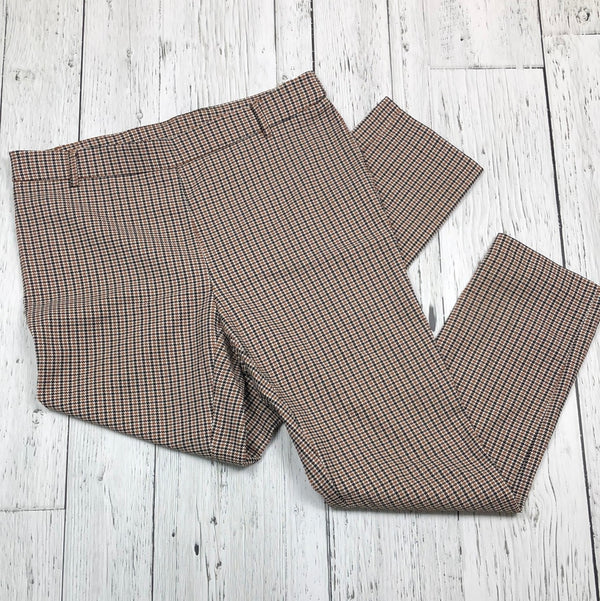 Jules Leopold black/brown/white plaid pants - Hers’