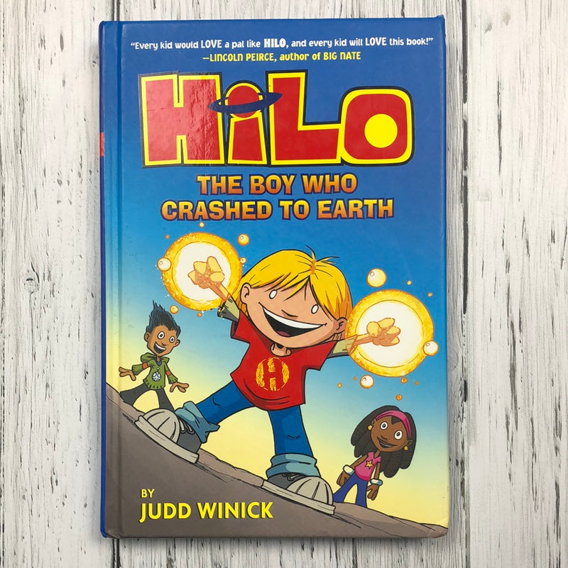 Hilo the boy who crashed to earth - Kids book