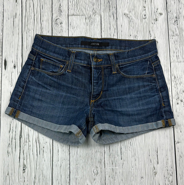 Joe’s Dark Wash Cuffed Shorts - Hers XS/26