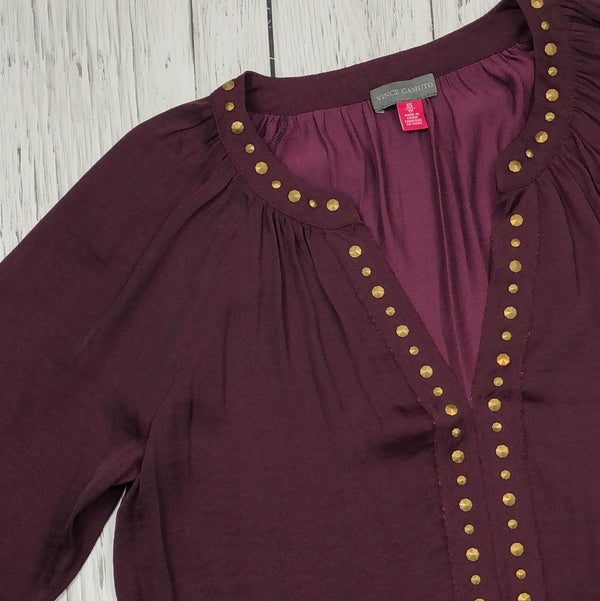 Vince Camuto purple long sleeve shirt - Hers XS