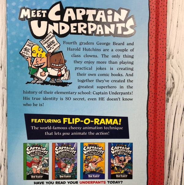 The Adventures of Captain Underpants, full colour - Kids Book