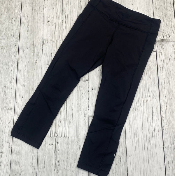 lululemon black crop leggings with pockets - Hers 6