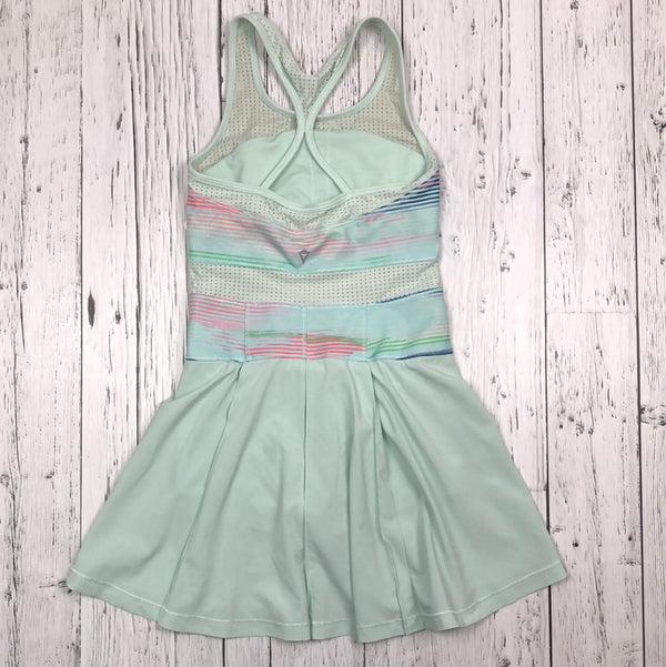 ivivva green pink patterned dress - Girls 10