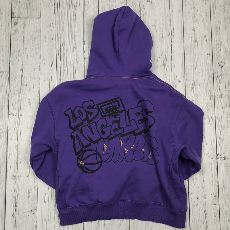 Zara purple graphic hoodie - Boy 10