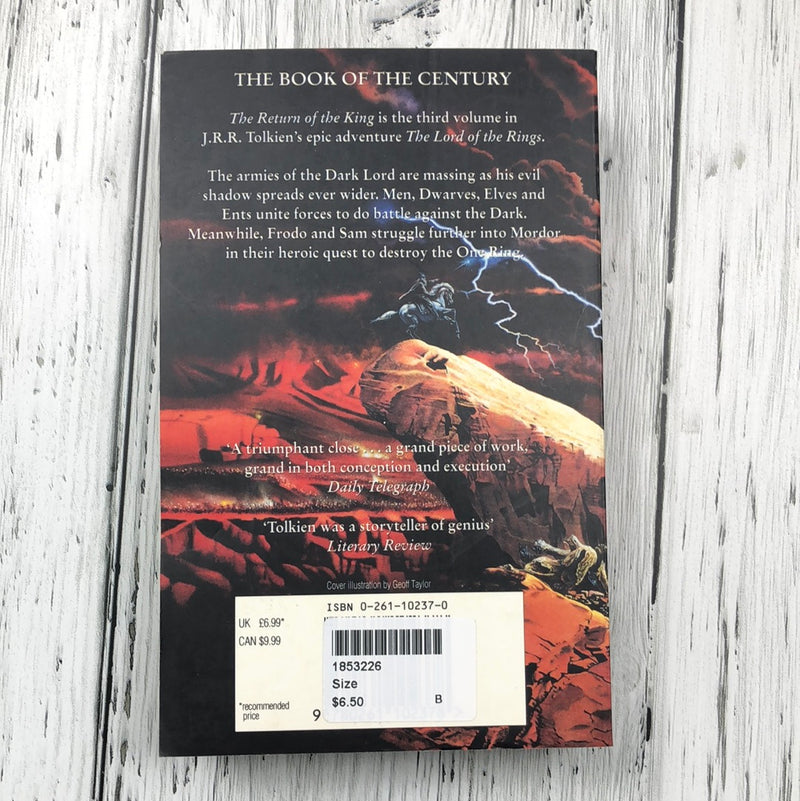 The Lord of the Rings: The Return of the King - Adult Book