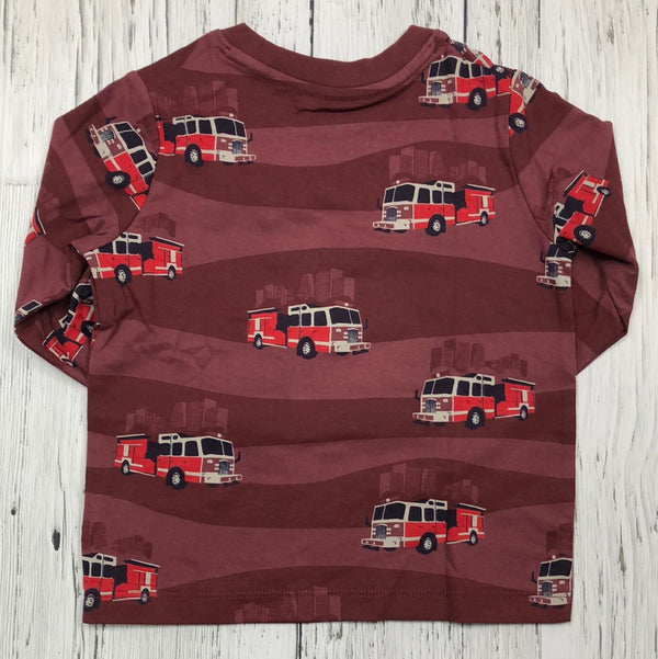 Gap burgundy patterned long sleeve - Boy 3