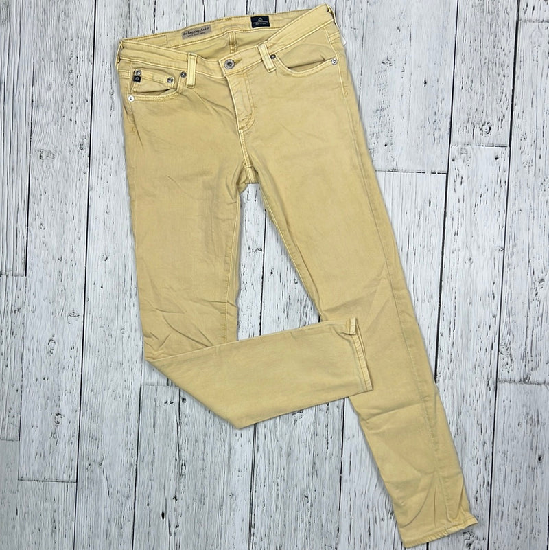 Adriano Goldschmied yellow skinny leggings - Hers S/27