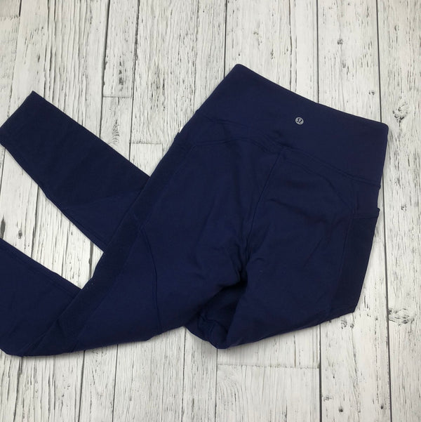 lululemon blue leggings with side pockets - Hers 6