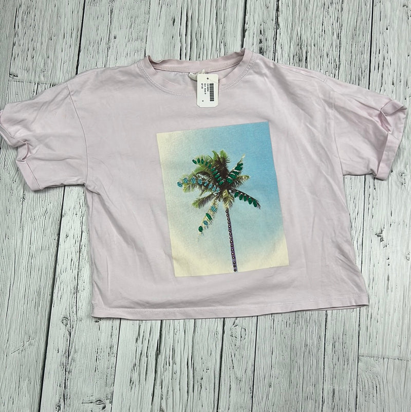 Zara pink graphic t shirt - Girls 9