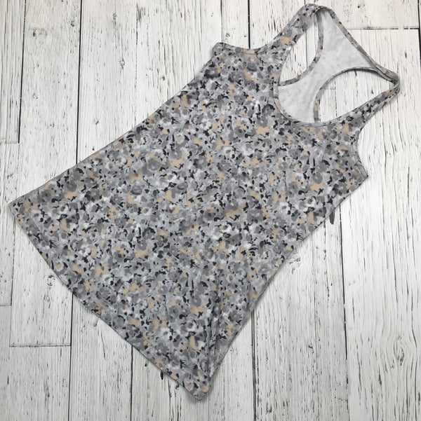 lululemon grey/beige patterned tank top - Hers 6