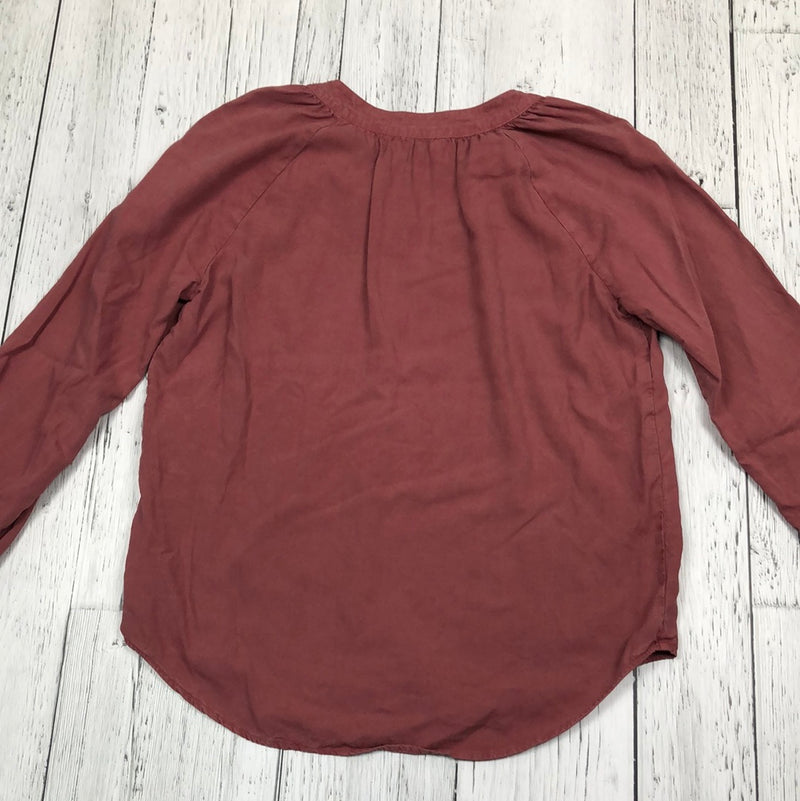 Cloth & Stone Maroon Blouse - Hers M