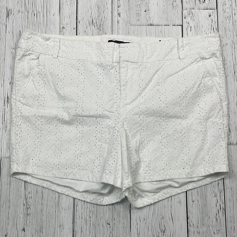 Torrid white textured shorts - Hers XXXL/24