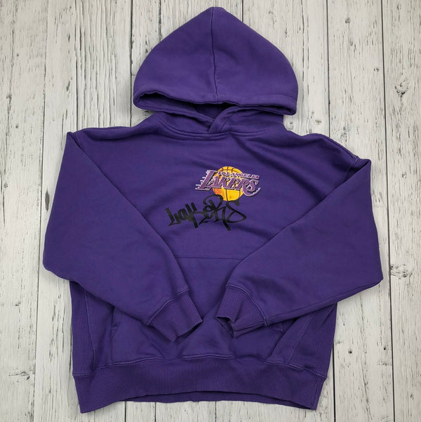 Zara purple graphic hoodie - Boy 10