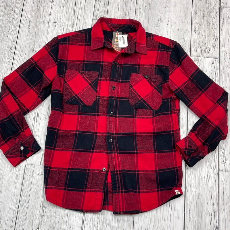 Hudson Bay plaid button up shirt - Boys 14