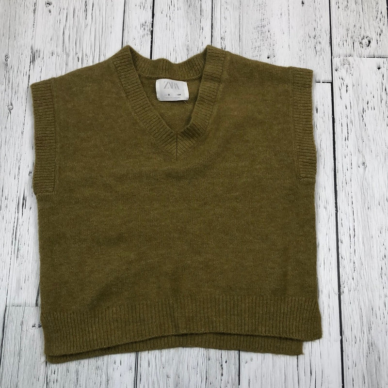 Zara green sweater vest - Girls 9
