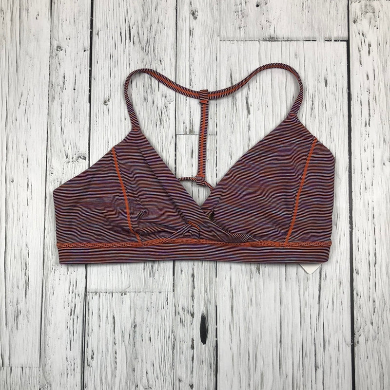 lululemon purple striped sports bra - Hers 4