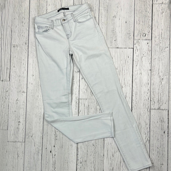 J Brand low rise light wash skinny jeans - Hers XS/26