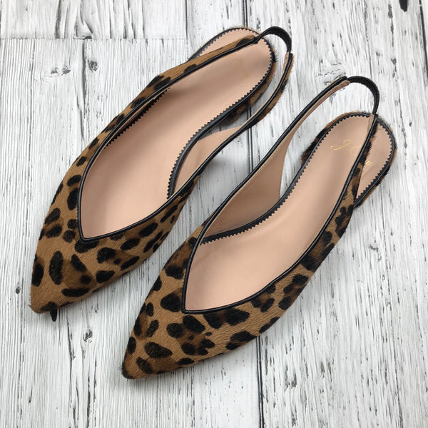 J crew 2025 leopard shoes