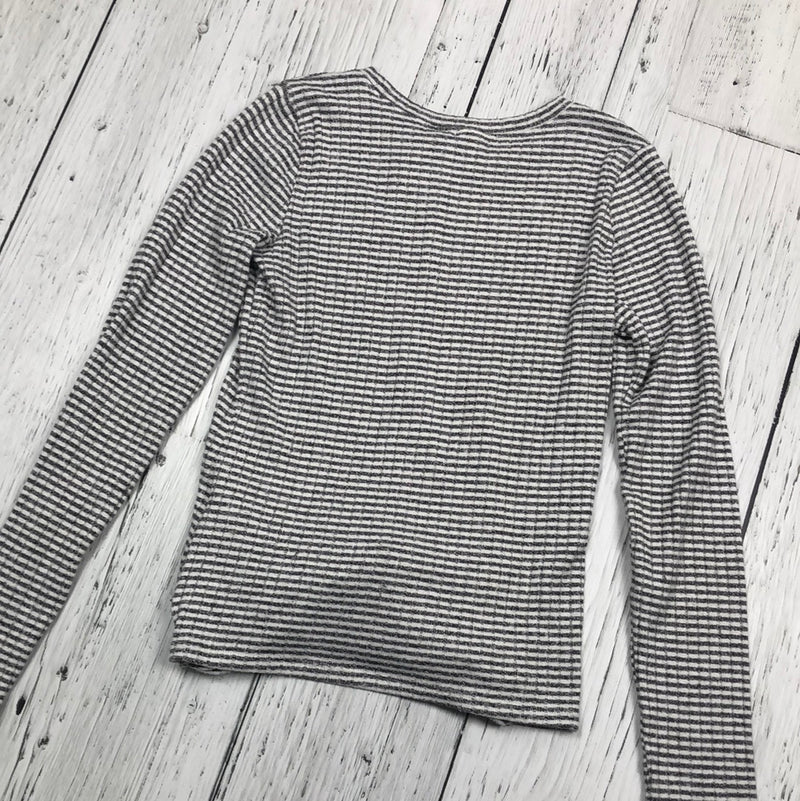 Abercrombie Kids Grey Stripes Sweater - Girls 11/12