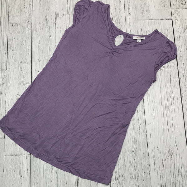 liz lange) maternity purple t-shirt - Ladies S