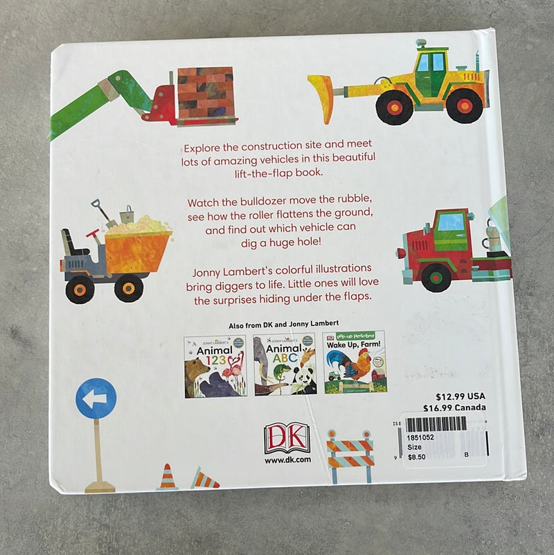 Construction site - Kids Book