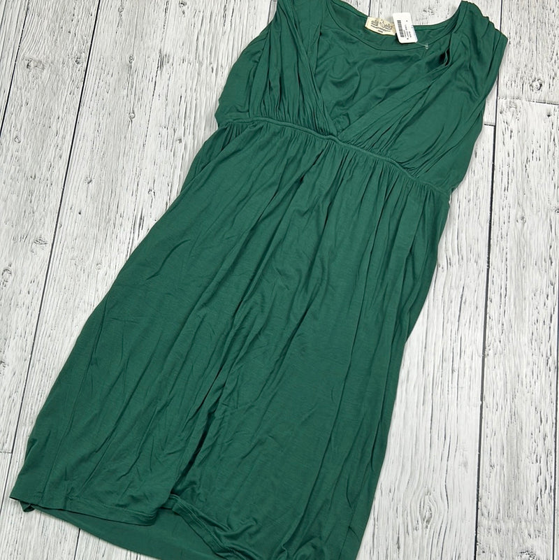 Ella & Bella green maternity dress - Ladies L