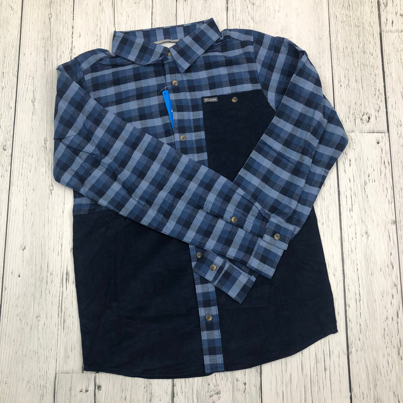 Columbia blue button up shirt - Boy 14/16