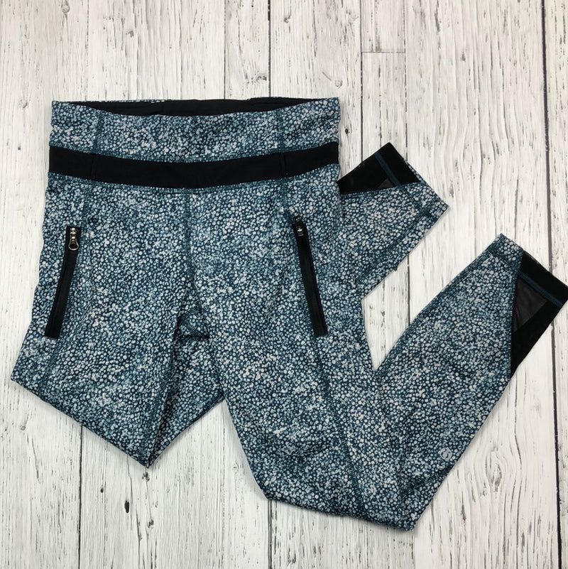 lululemon blue patterned leggings - Hers 4