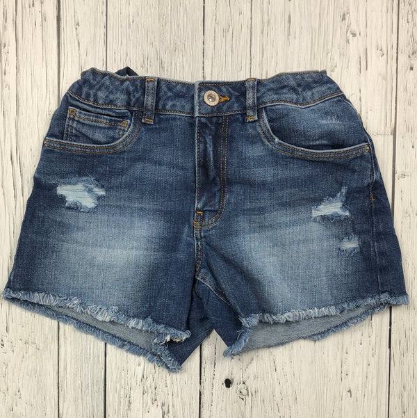 Zara distressed blue jean shorts - Girl 10