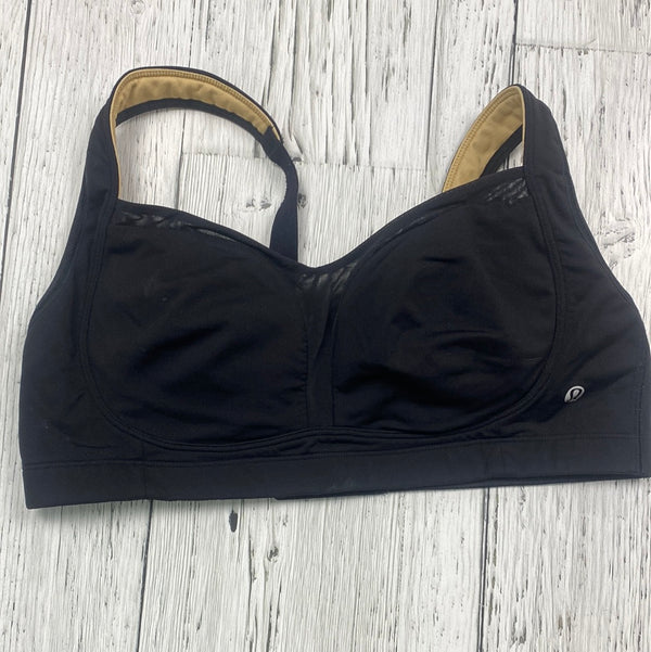 lululemon black sports bra - Hers 6/38C