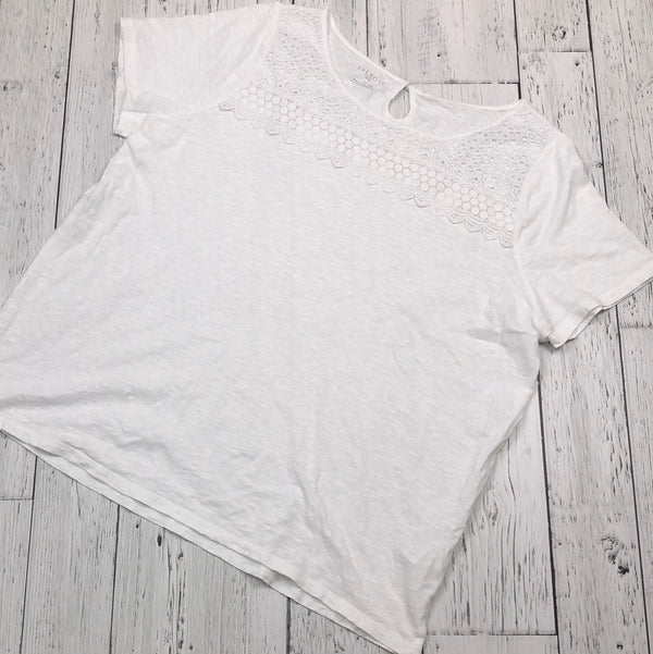 Talbots white t-shirt - Hers XXL