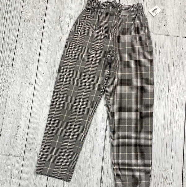 Zara grey plaid pants - Girls 9