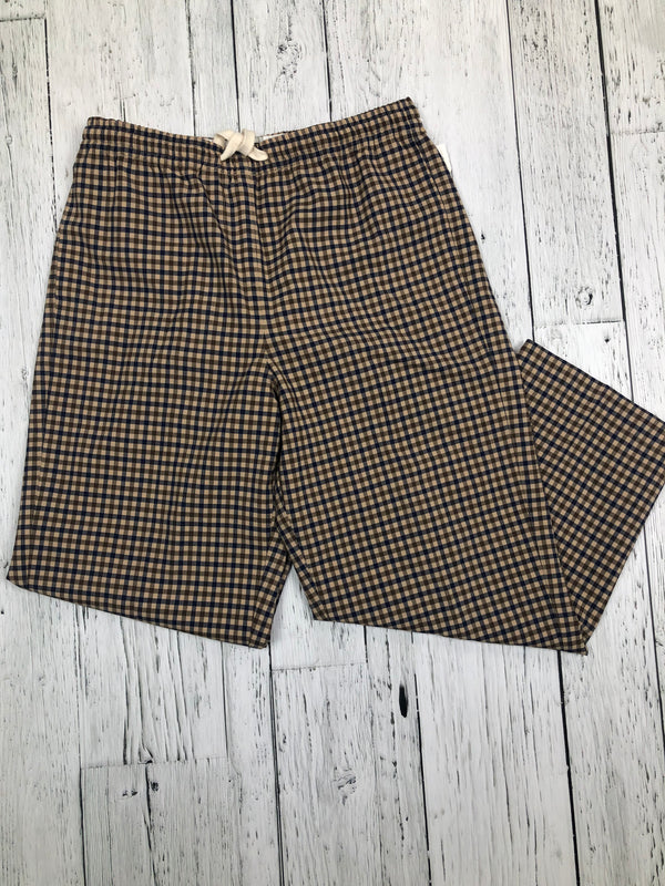 J.Crew brown/blue checkered pants - Hers 6